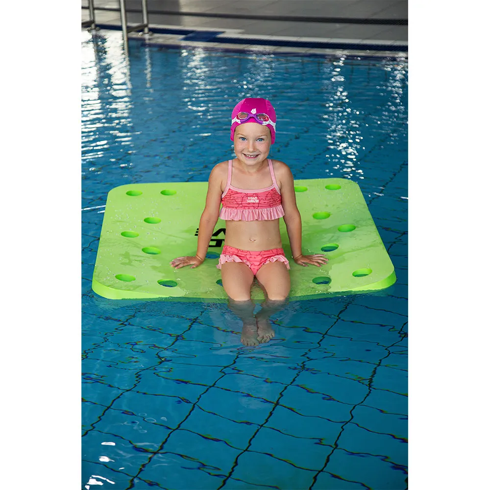 Madwave Island Flytematte Med Hull unisex, Green, 100 x 100 x 4cm