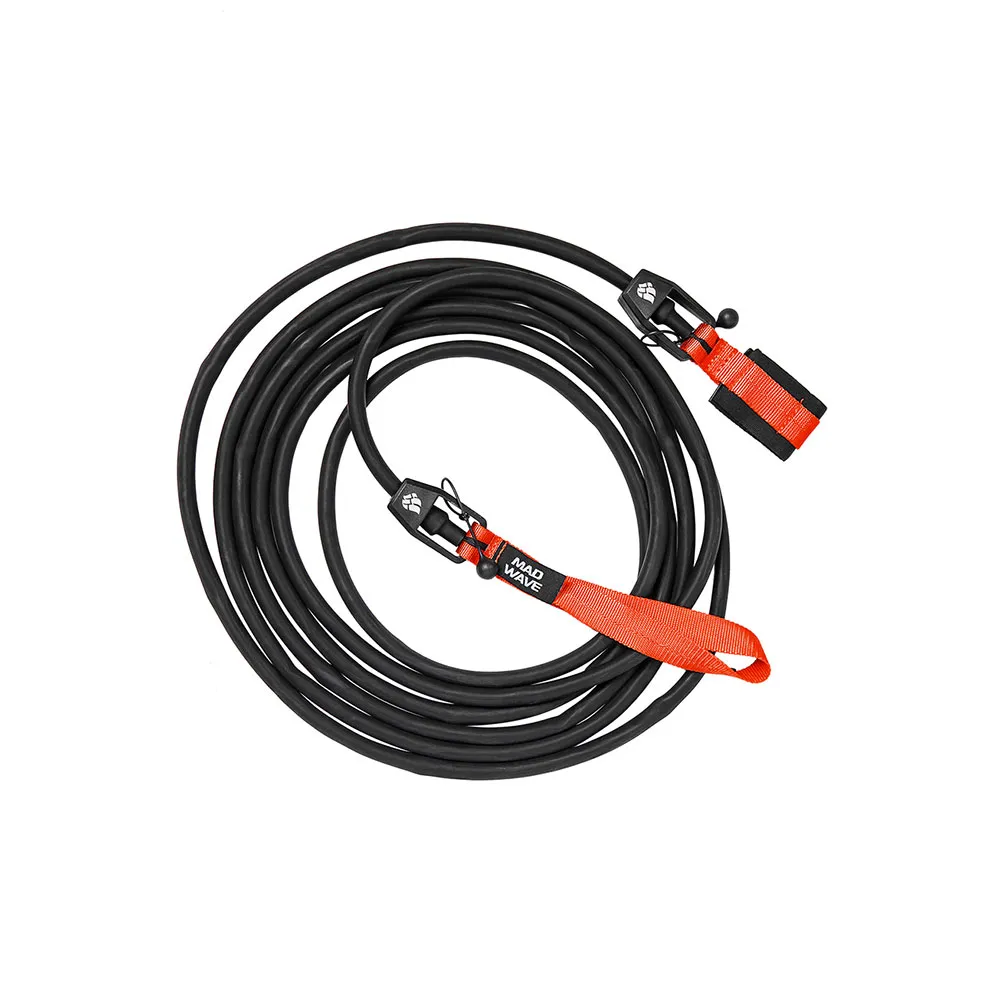 Madwave Long Safety Cord 5.4-14.1kg Motstandsbånd unisex, Red Madwave Long Safety Cord 5.4-14.1kg Motstandsbånd unisex, Red