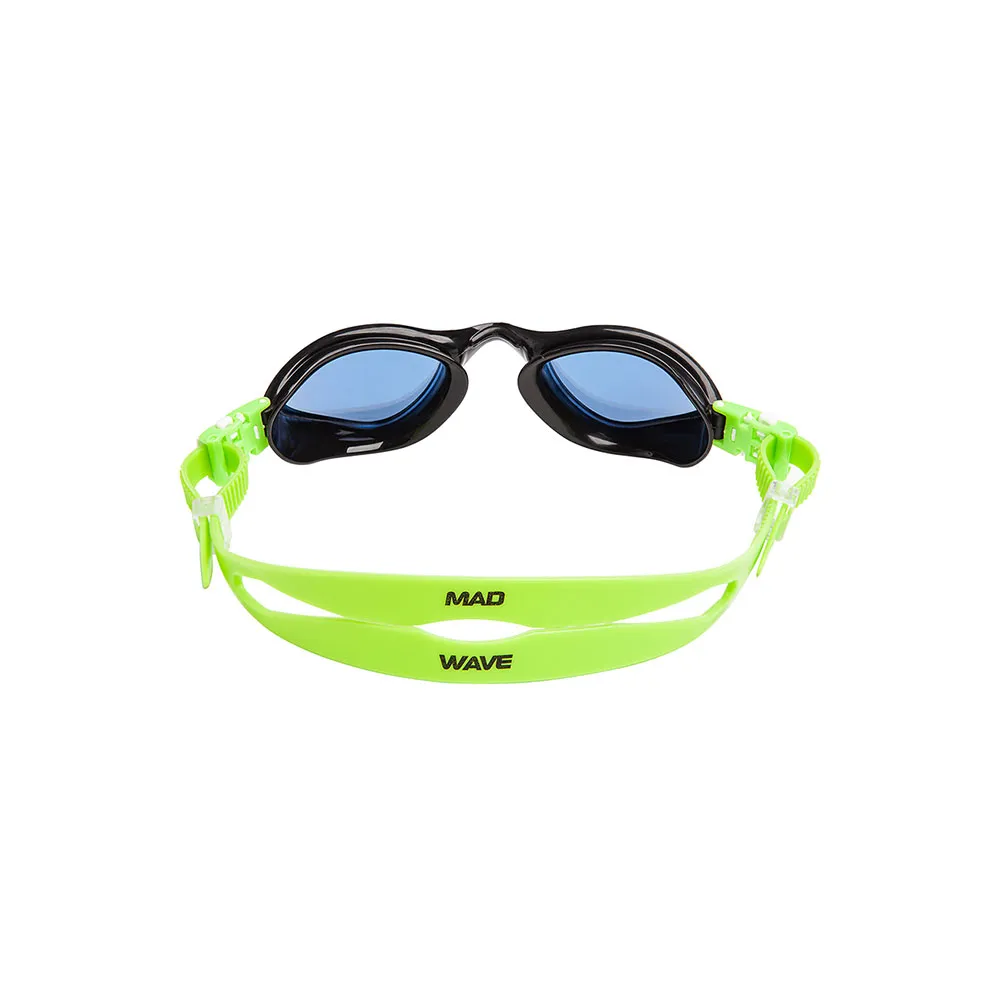 Madwave Rapid Tech L Rainbow Speil-svømmebriller unisex, Green, One Size