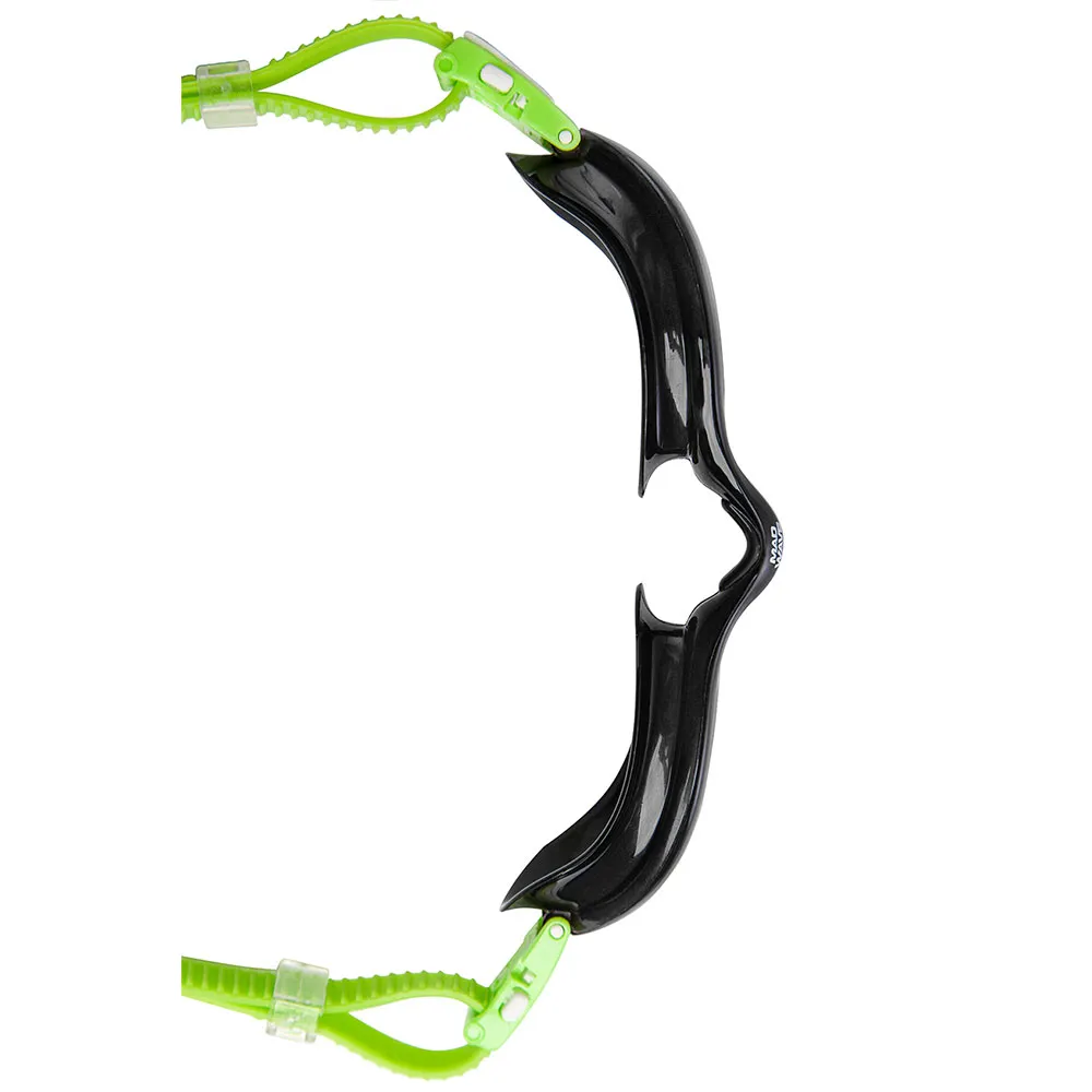 Madwave Rapid Tech L Rainbow Speil-svømmebriller unisex, Green, One Size