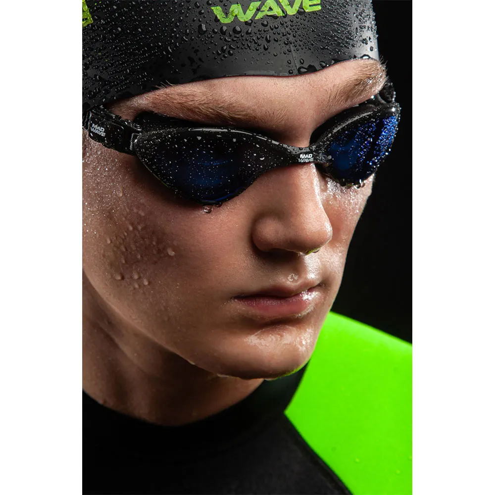 Madwave Rapid Tech L Svømmebriller unisex, Black, One Size