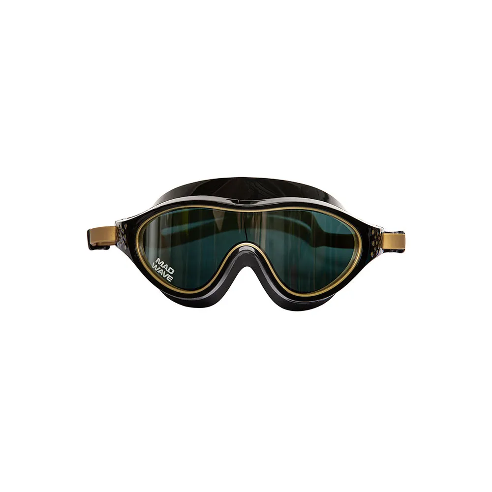 Madwave Shade Mirror Svømmemaske unisex, Black, One Size