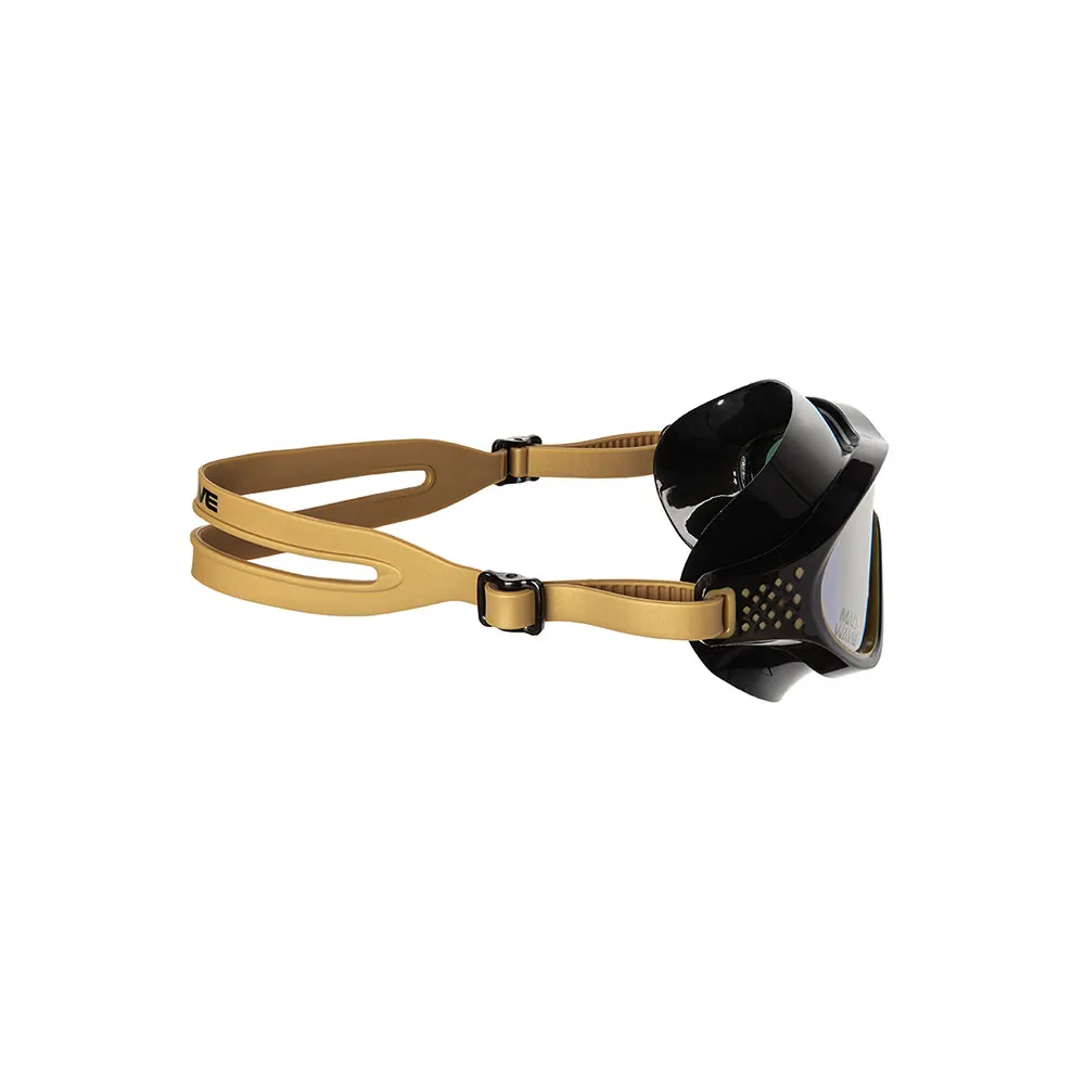 Madwave Shade Mirror Svømmemaske unisex, Black, One Size