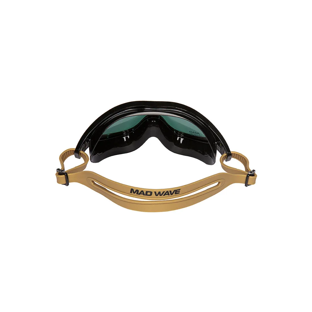 Madwave Shade Mirror Svømmemaske unisex, Black, One Size