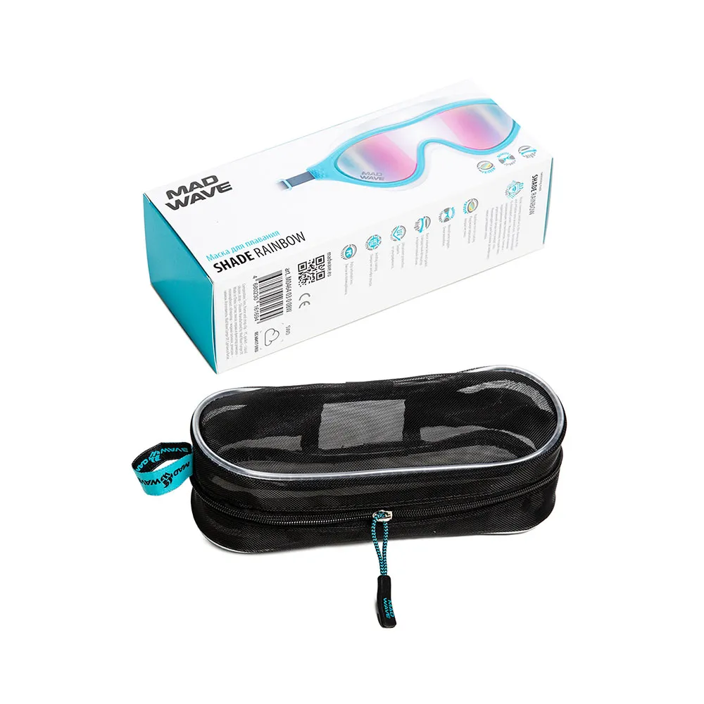Madwave Shade Rainbow Mirror Svømmemaske unisex