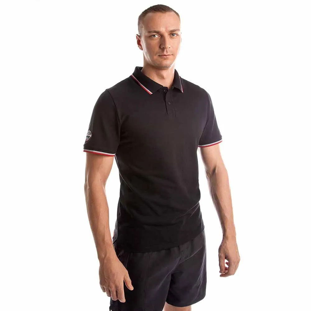 Madwave Solids Kortermet Poloskjorte male, Black, XL