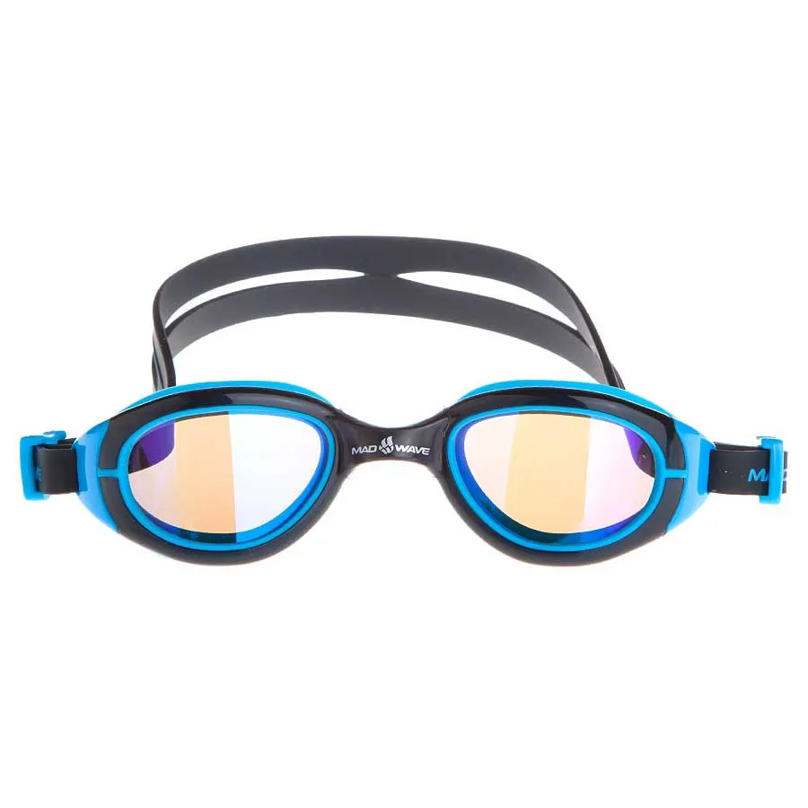 Madwave Sun Bloker Svømmebriller For Barn unisex, Black / blue, One Size