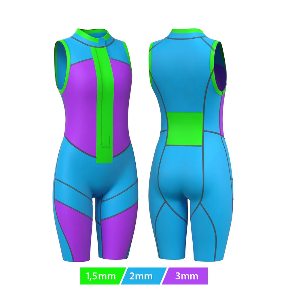 Madwave Swmrn Hybrid Dsss Sls Våtdrakt I Neopren Uten Ermer Til Dame unisex Madwave Swmrn Hybrid Dsss Sls Våtdrakt I Neopren Uten Ermer Til Dame unisex