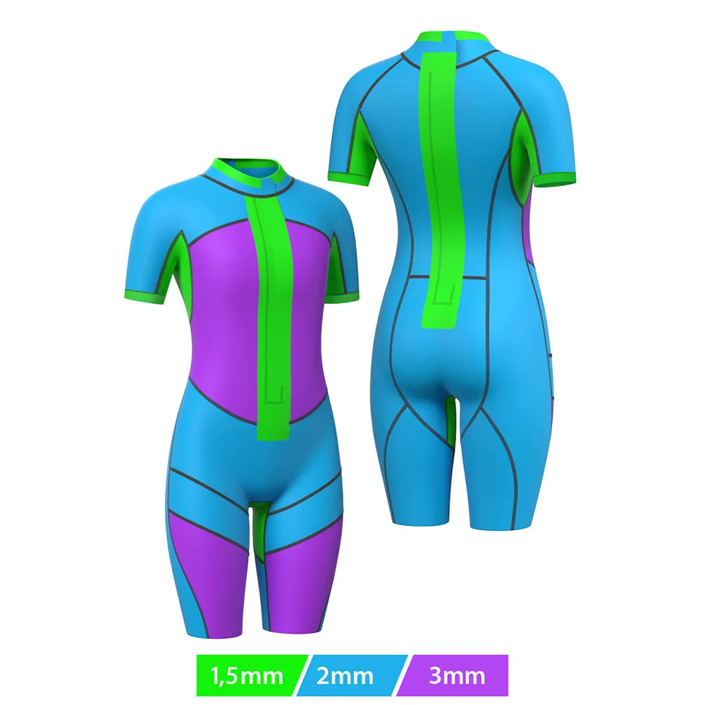 Madwave Swmrn Hybrid Dsss Sty Våtdrakt Med Korte Ermer For Kvinner unisex Madwave Swmrn Hybrid Dsss Sty Våtdrakt Med Korte Ermer For Kvinner unisex
