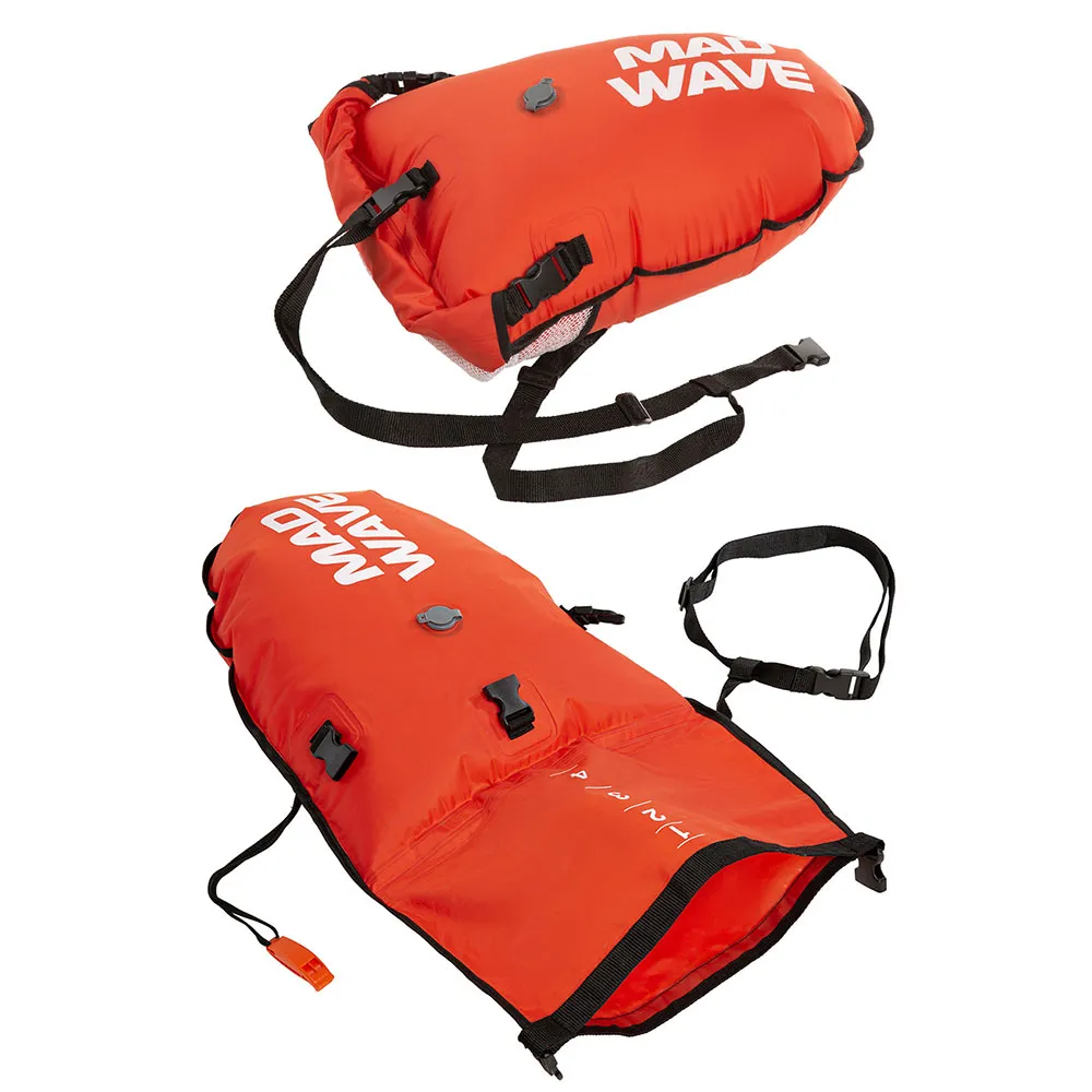 Madwave Tow Float Long Runs Bøye unisex, Orange