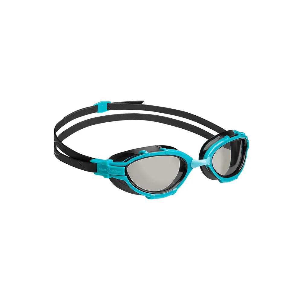 Madwave Triathlon Photochromic Svømmebriller unisex, Azure, One Size