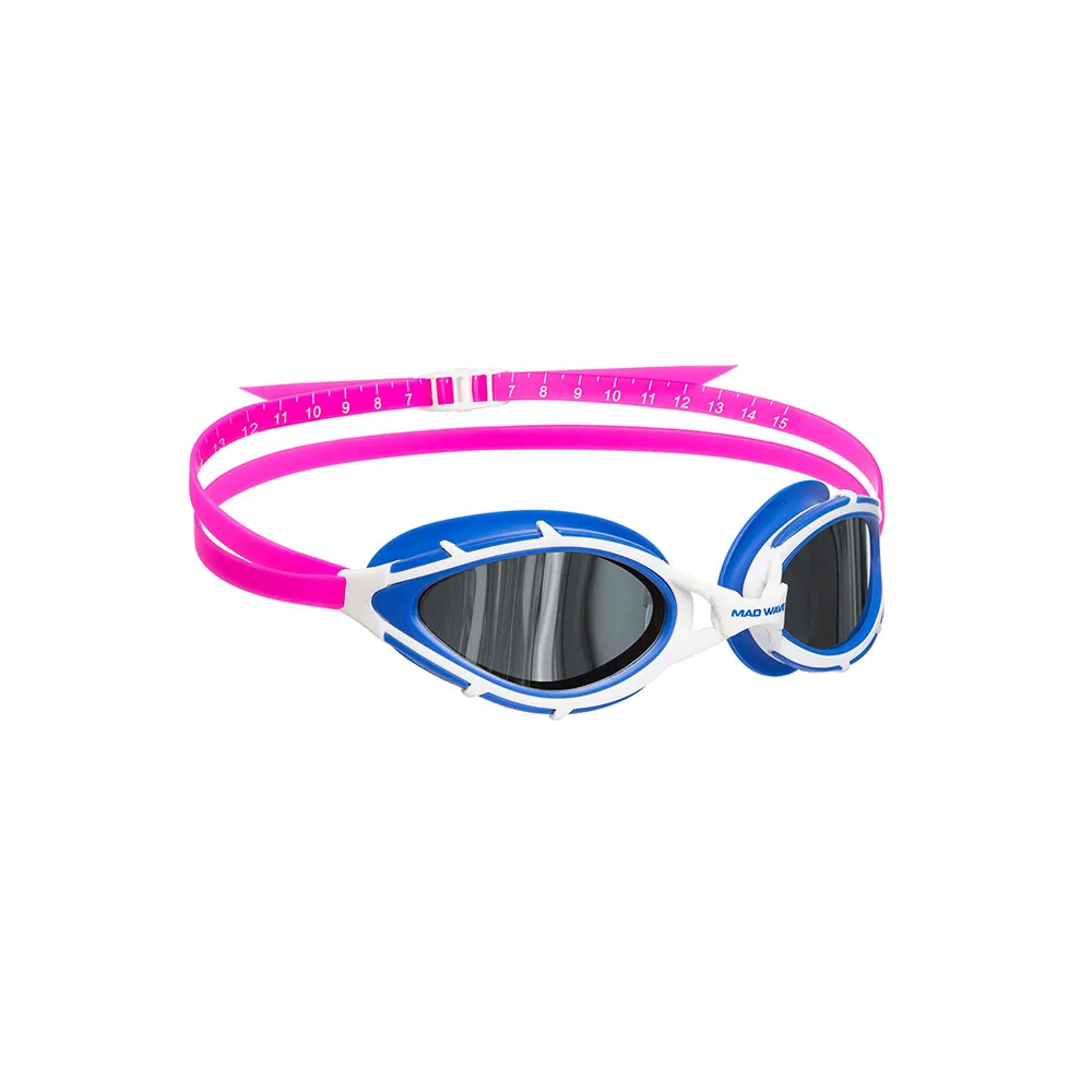 Madwave Trilogy Mirror Polarized Polariserte Svømmebriller unisex, Violet, One Size
