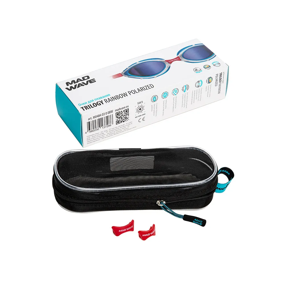 Madwave Trilogy Rainbow Polarized Polariserte Svømmebriller unisex