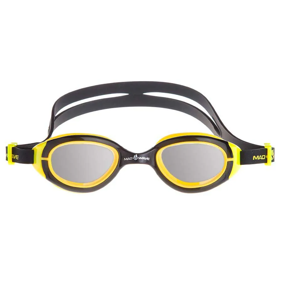 Madwave Uv Bloker Svømmebriller For Barn unisex, Black / yellow, One Size