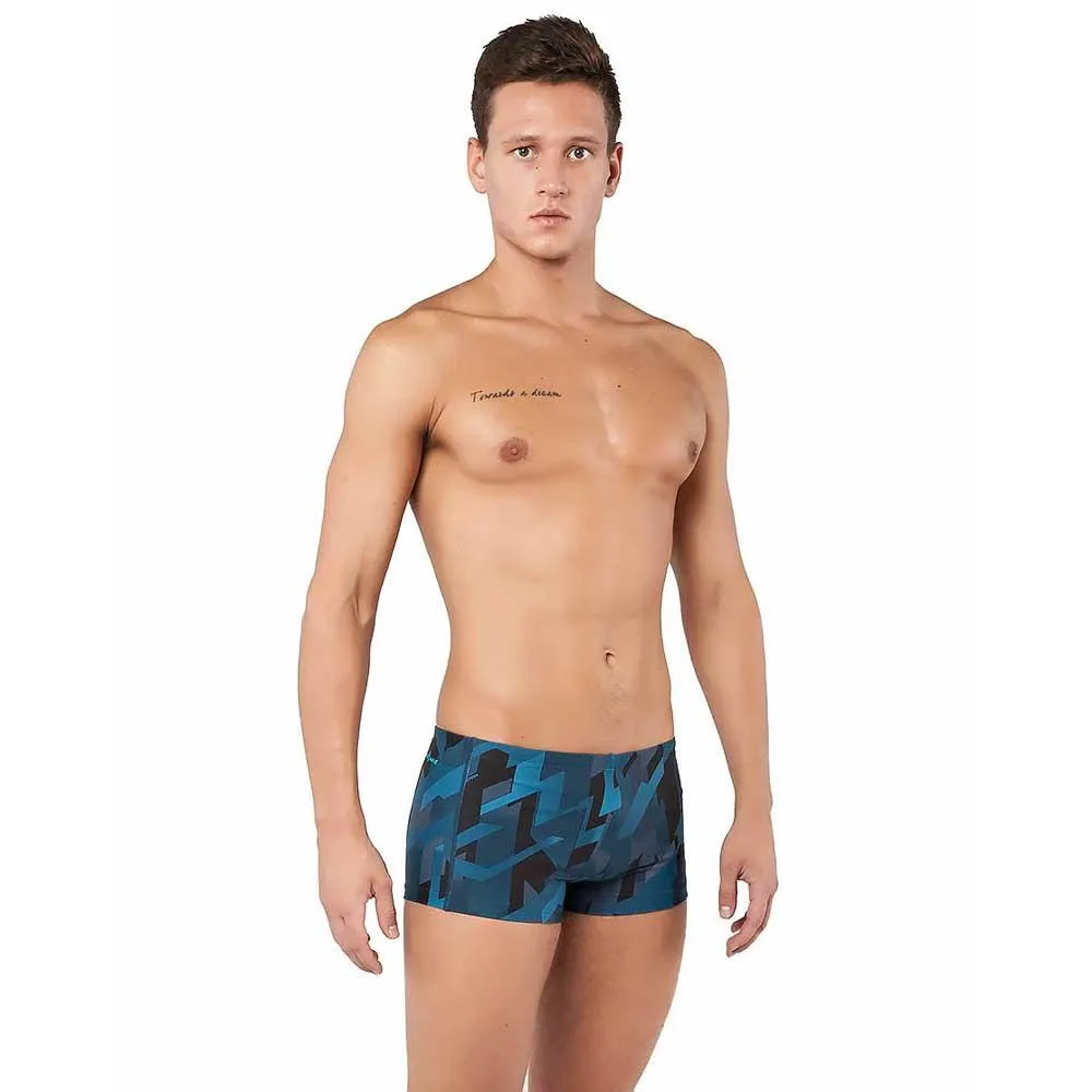 Madwave X Pert Badeshorts Boxer male, Blue