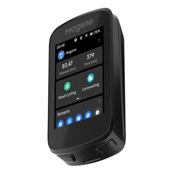 Magene Gps C606 Sykkelcomputer, Black, One Size Magene Gps C606 Sykkelcomputer, Black, One Size
