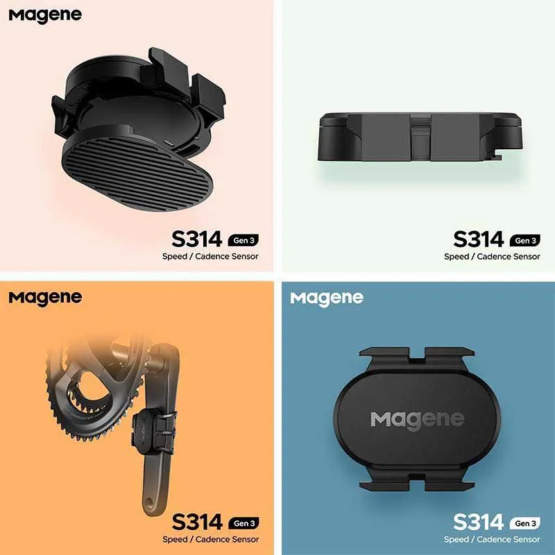 Magene S314 Hastighetssensor, Black Magene S314 Hastighetssensor, Black