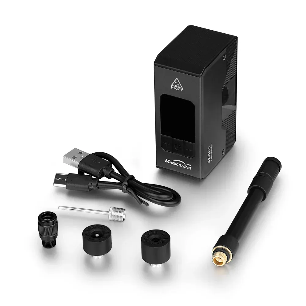 MagicShine AIRRO Elektrisk Pumpe, Black, 120psi MagicShine AIRRO Elektrisk Pumpe, Black, 120psi