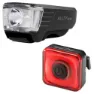 MagicShine Alty Mini+seemee 20 Sykkellyktesett, Black / red, 300 / 20 Lysstyrker