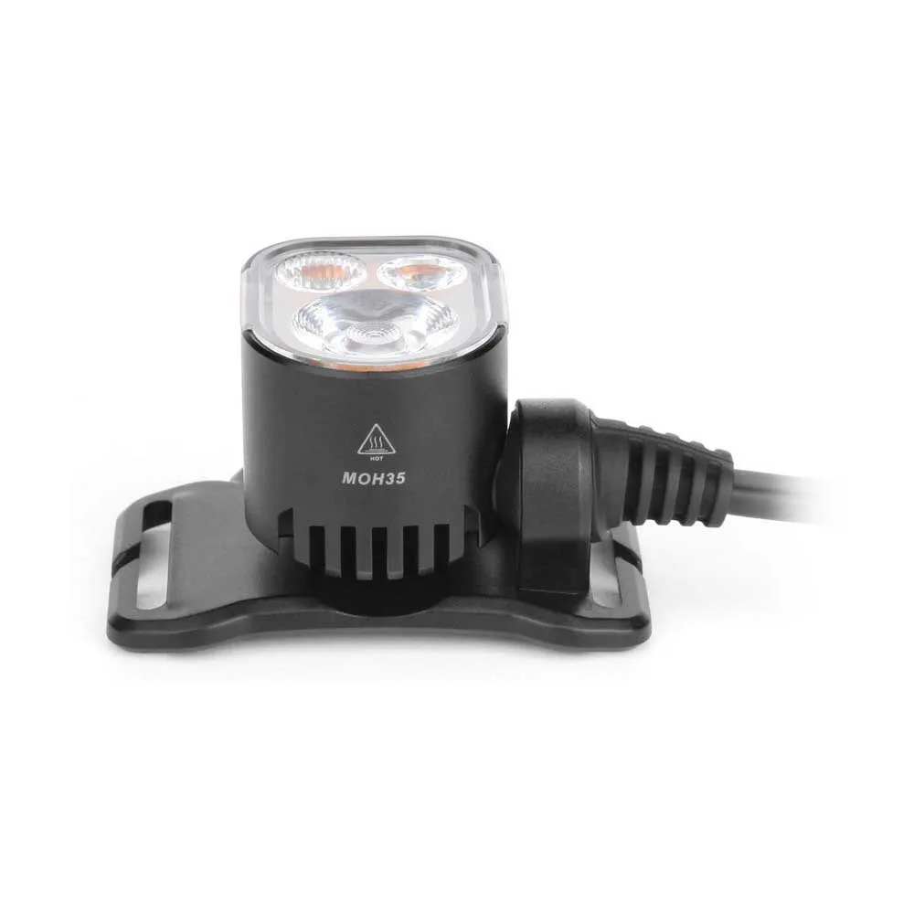 MagicShine Moh 35 Hodelykt, Black, 1000 Lysstyrker