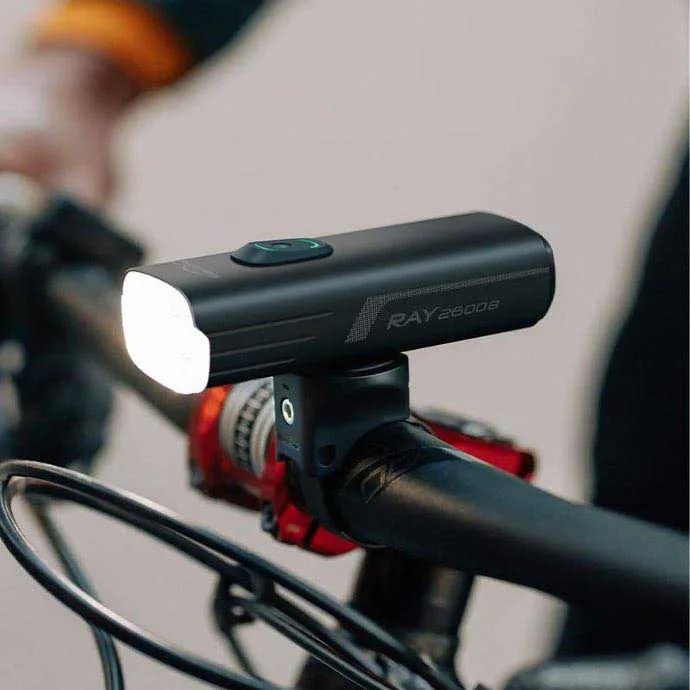 MagicShine Ray 2600b Badlands Frontlys, Black, 2600 Lysstyrker