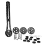 MagicShine TTA-C Integrert Karbon Out Front Mount, Black, One Size