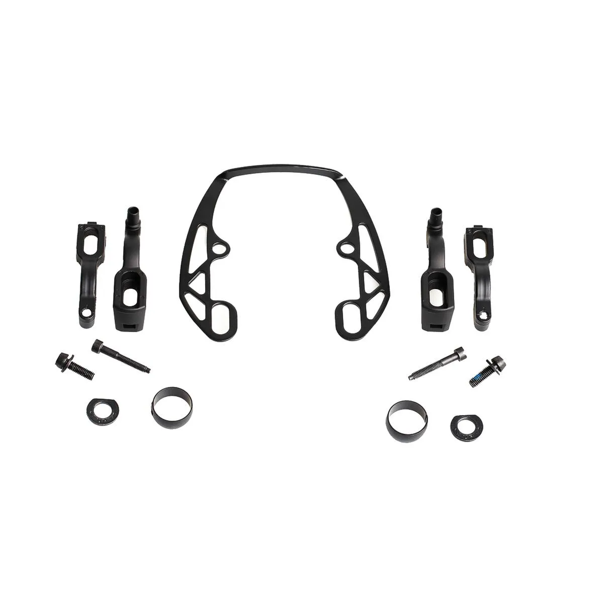 Magura EVO2 adapter, for one brake, black, incl. EVO2 mounting