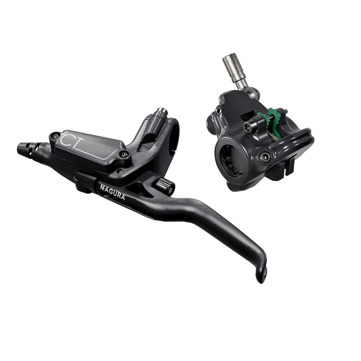 Magura MT C4, 3-Finger Carbotecture Flatmount Skivebrems, Venstre/Front