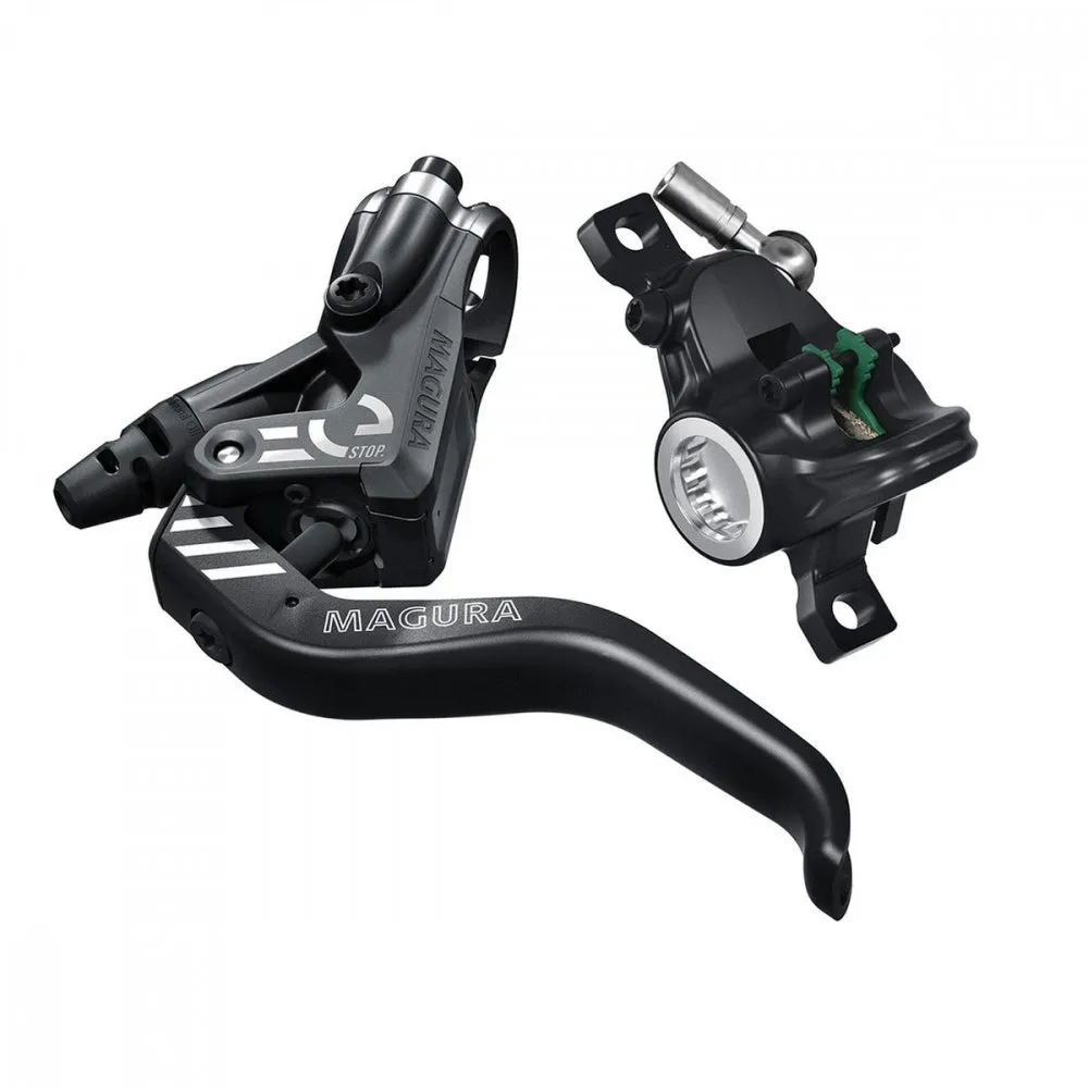 Magura MT4 eSTOP 2-Finger / 2-stempel, E-Bike Skivebrems, Black, 2200mm
