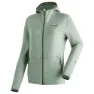 Maier Sports Fave W Fleecejakke Med Full Glidelås, Luscious moss / green goose, Regular