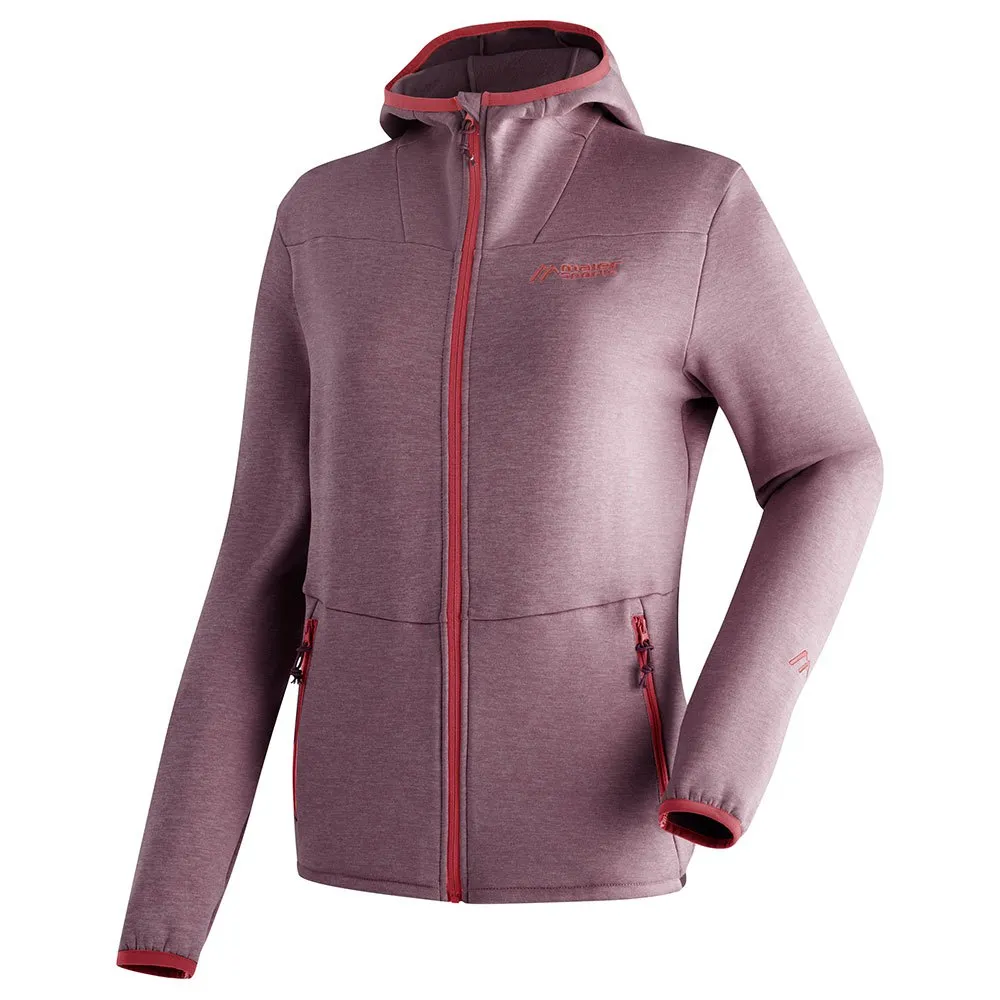 Maier Sports Fave W Fleecejakke Med Hette