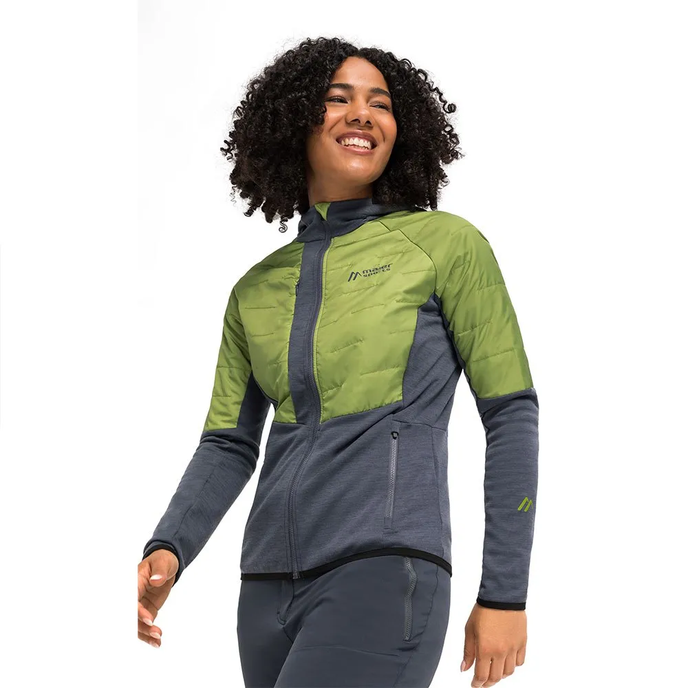 Maier Sports Lanus W Jakke, Ombre bl / fresh fe