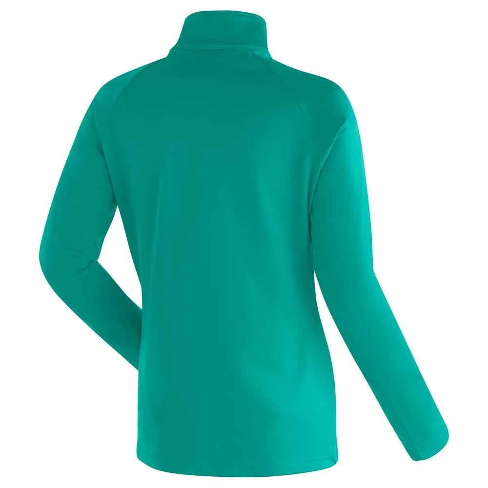 Maier Sports Midlayer Eva Fleecejakke Med Halv Glidelås