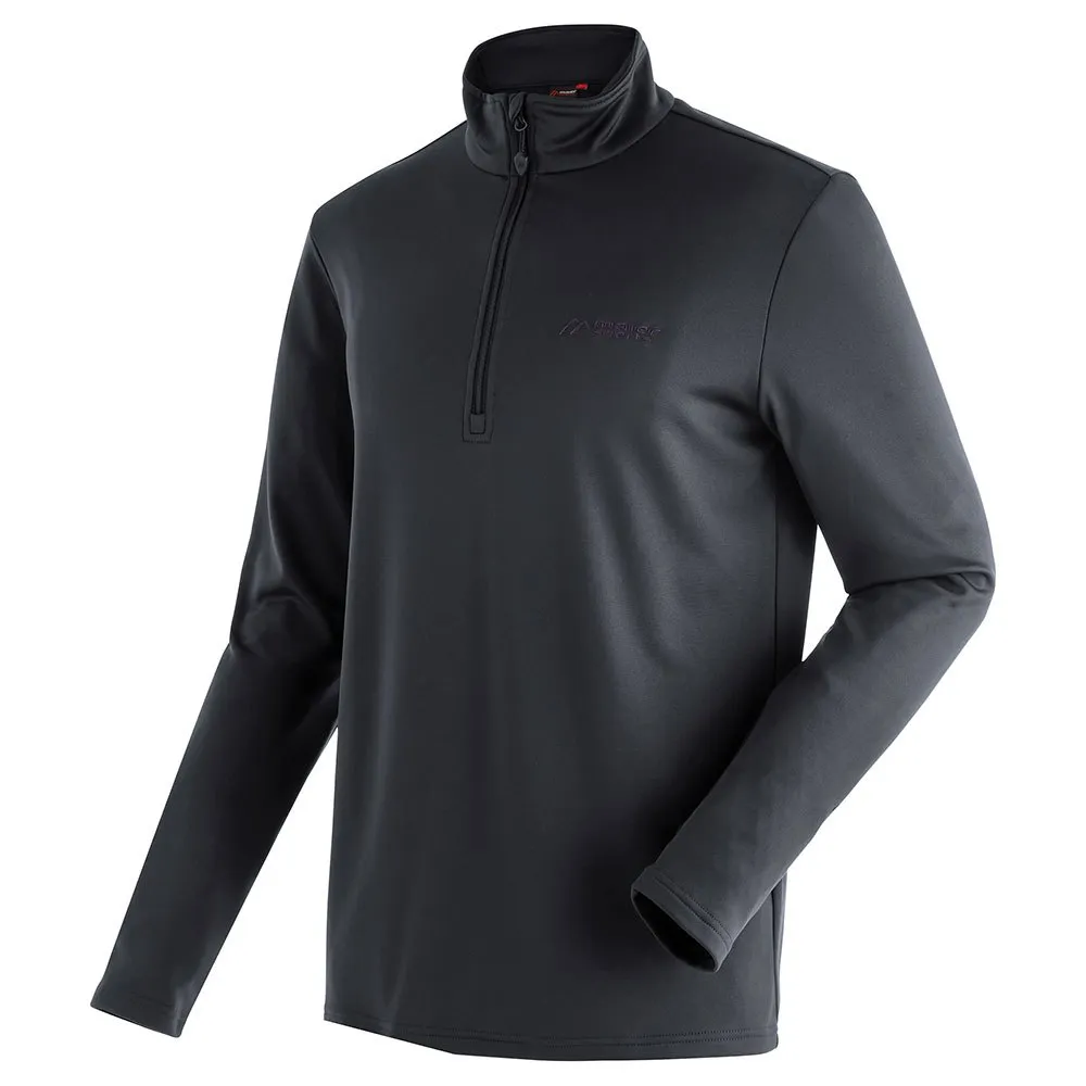 Maier Sports Midlayer Felix Fleecejakke Med Halv Glidelås Maier Sports Midlayer Felix Fleecejakke Med Halv Glidelås