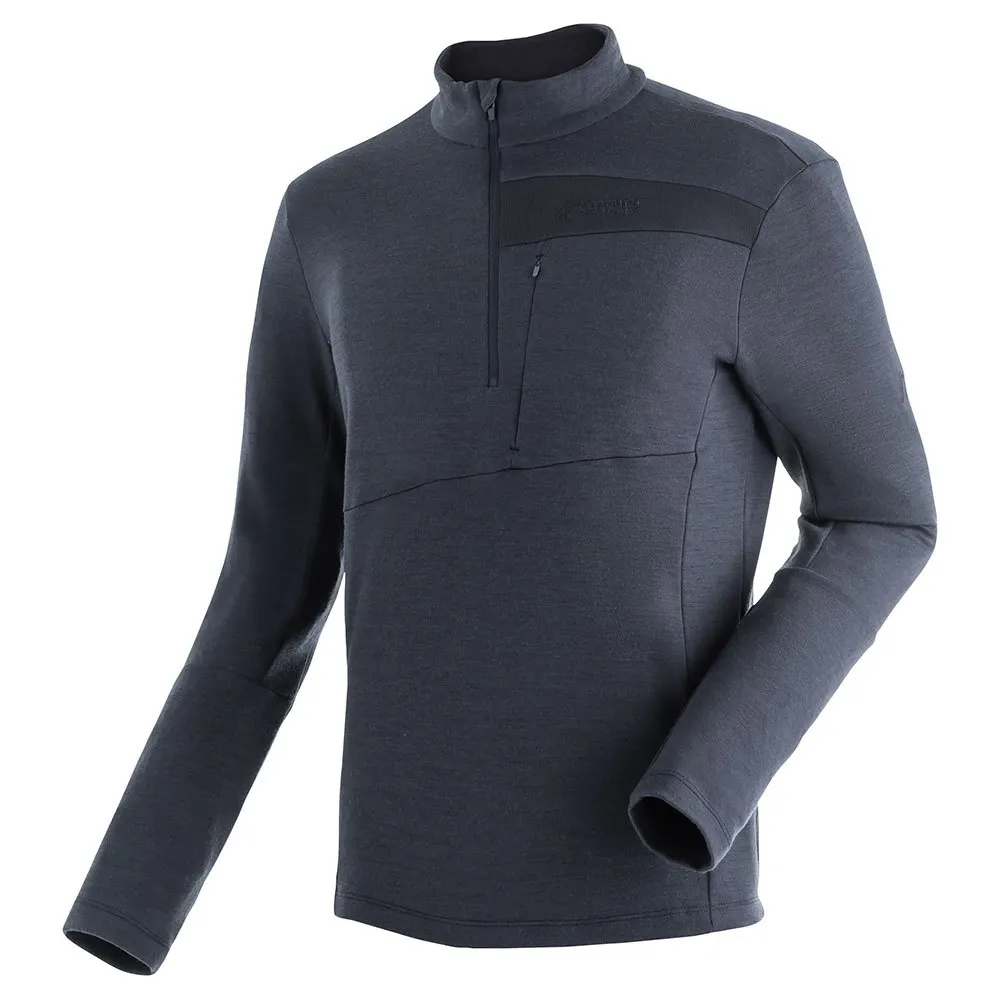 Maier Sports Midlayer Skutvik Hz M Fleecejakke Med Halv Glidelås