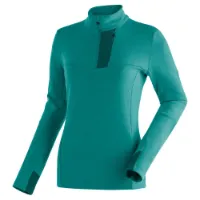Maier Sports Midlayer Skutvik Hz W Fleecejakke Med Halv Glidelås