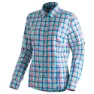 Blue red check