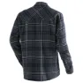 Maier Sports Predeal M Skjorte Med Lange Ermer, Grey check, Regular