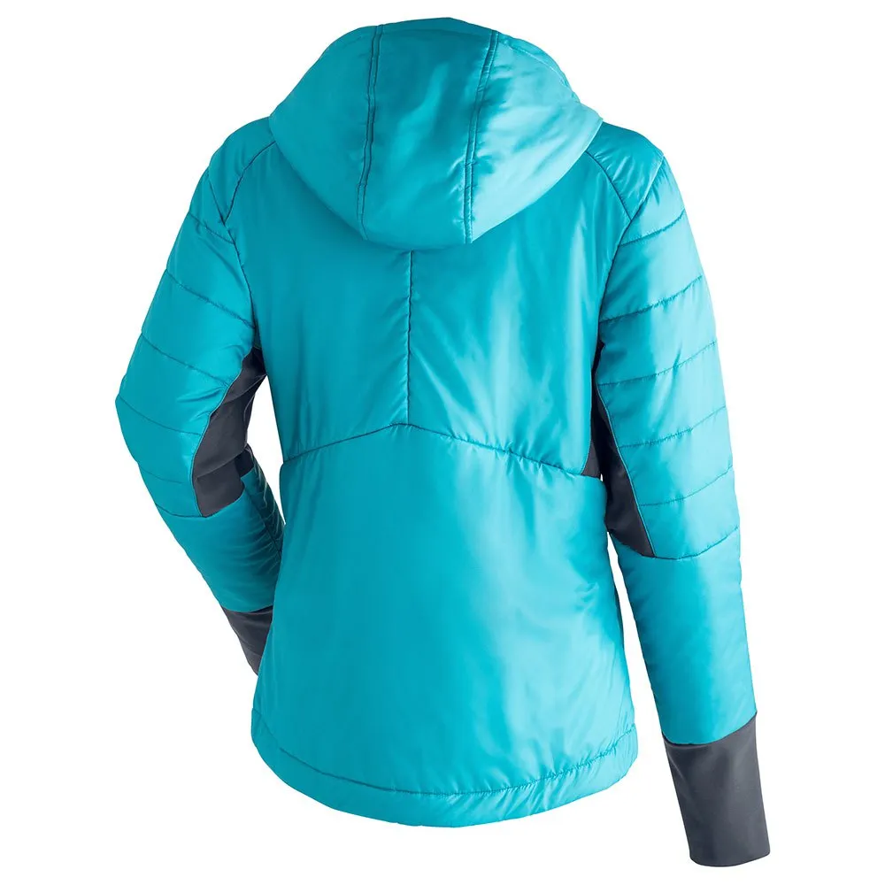 Maier Sports Sirkos Wool W Jakke, Tealpop / ombre bl Maier Sports Sirkos Wool W Jakke, Tealpop / ombre bl