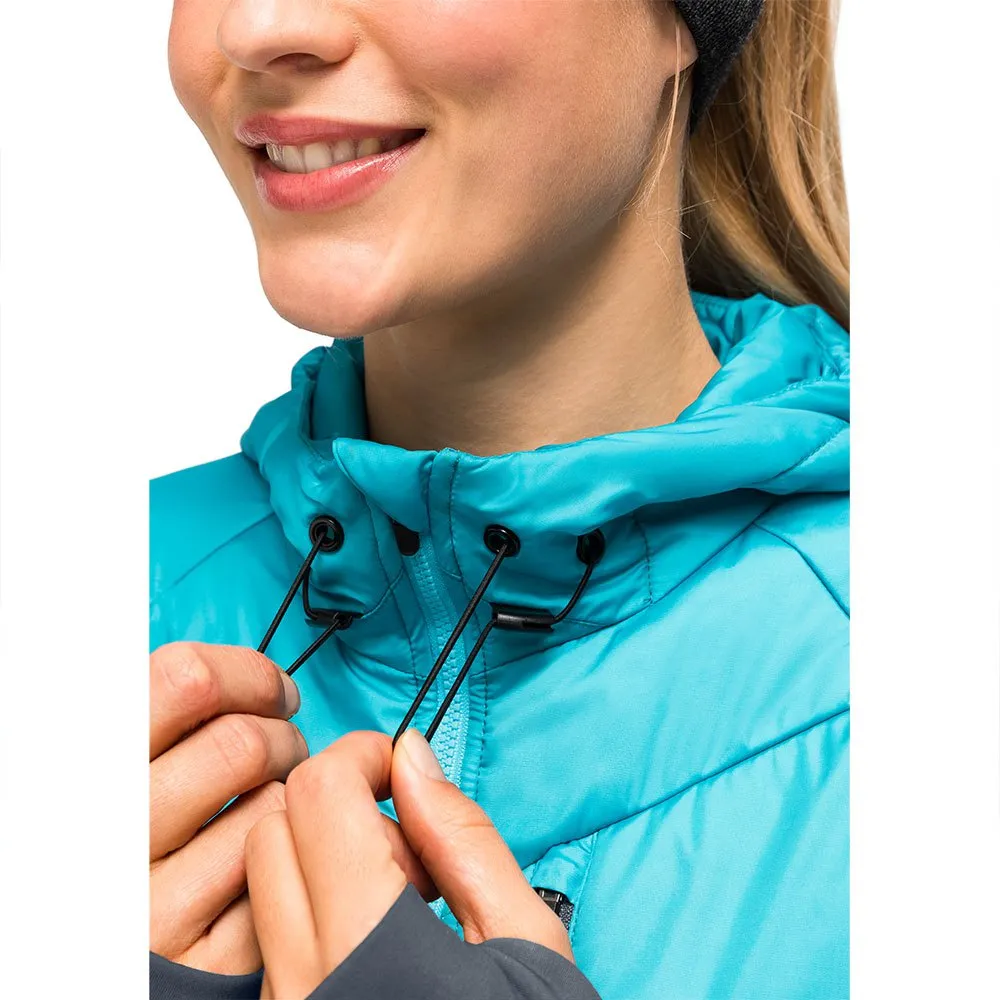 Maier Sports Sirkos Wool W Jakke, Tealpop / ombre bl Maier Sports Sirkos Wool W Jakke, Tealpop / ombre bl