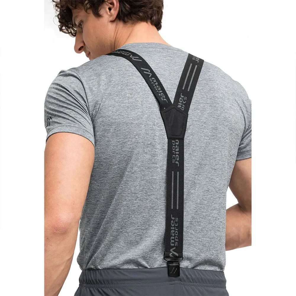 Maier Sports Suspender Belte, Black, 75