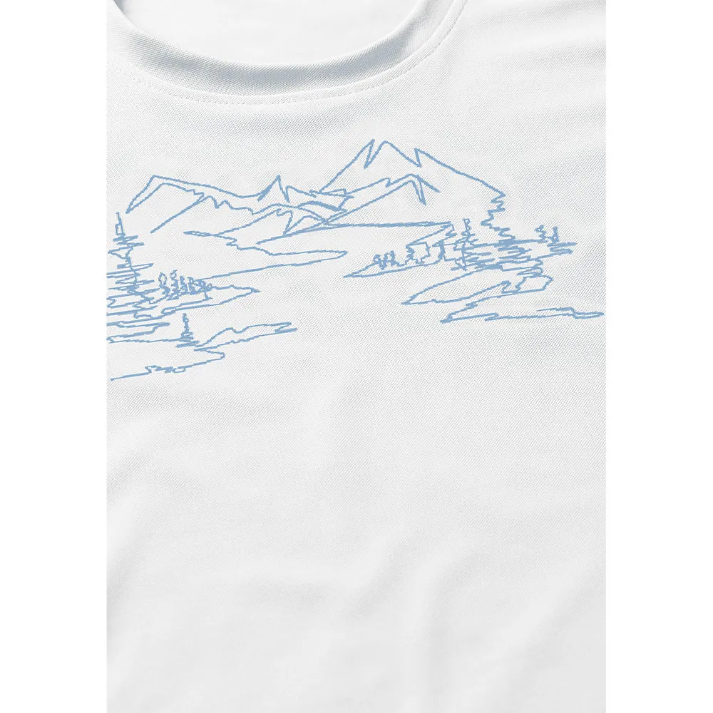 Maier Sports Wilma Print Kortarmet T-skjorte
