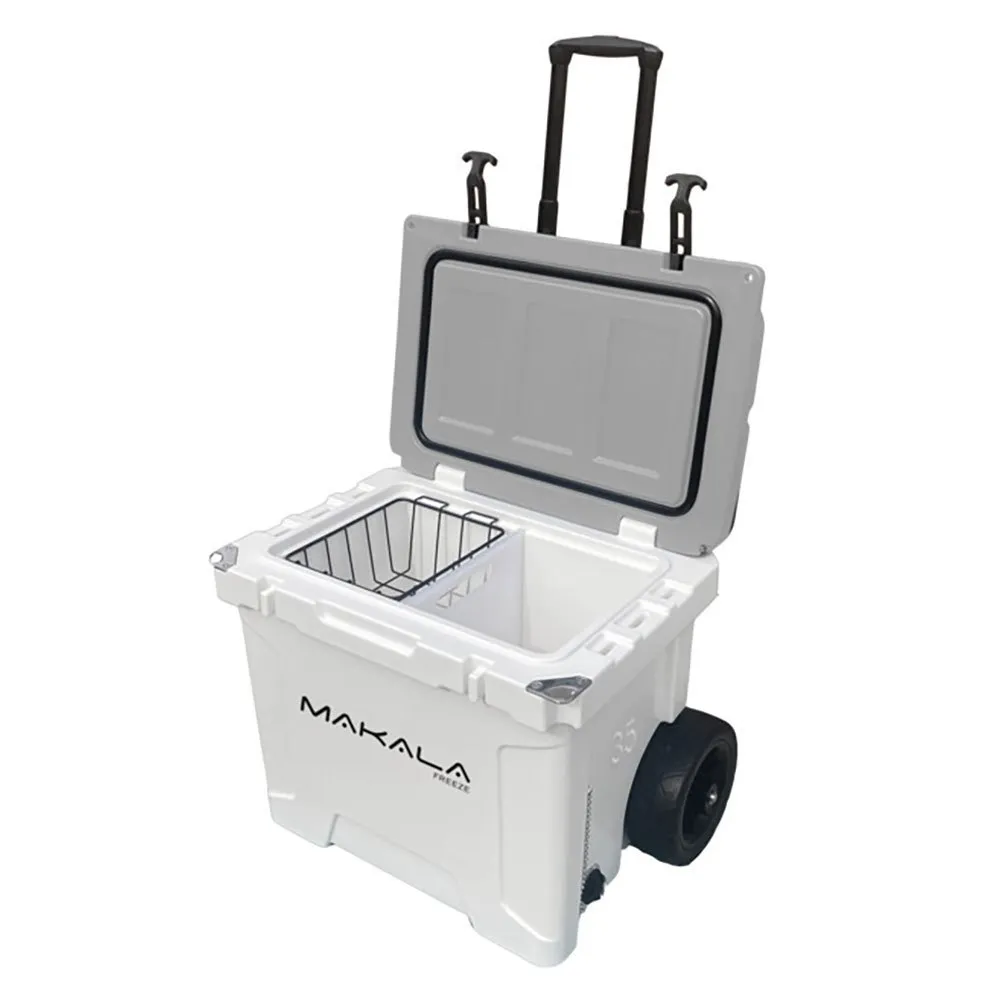 Makala Gs50252 35l Stiv Bærbar Kjøleboks, White / grey, 52 x 35.2 x 46cm Makala Gs50252 35l Stiv Bærbar Kjøleboks, White / grey, 52 x 35.2 x 46cm