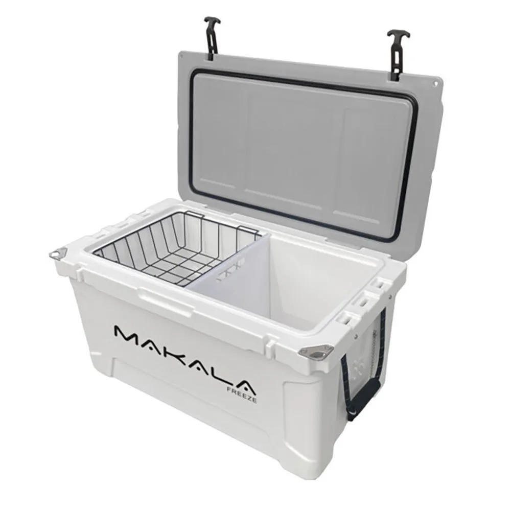 Makala Gs50254 45l Stiv Bærbar Kjøleboks, White / grey, 67.8 x 42.2 x 42.6cm Makala Gs50254 45l Stiv Bærbar Kjøleboks, White / grey, 67.8 x 42.2 x 42.6cm