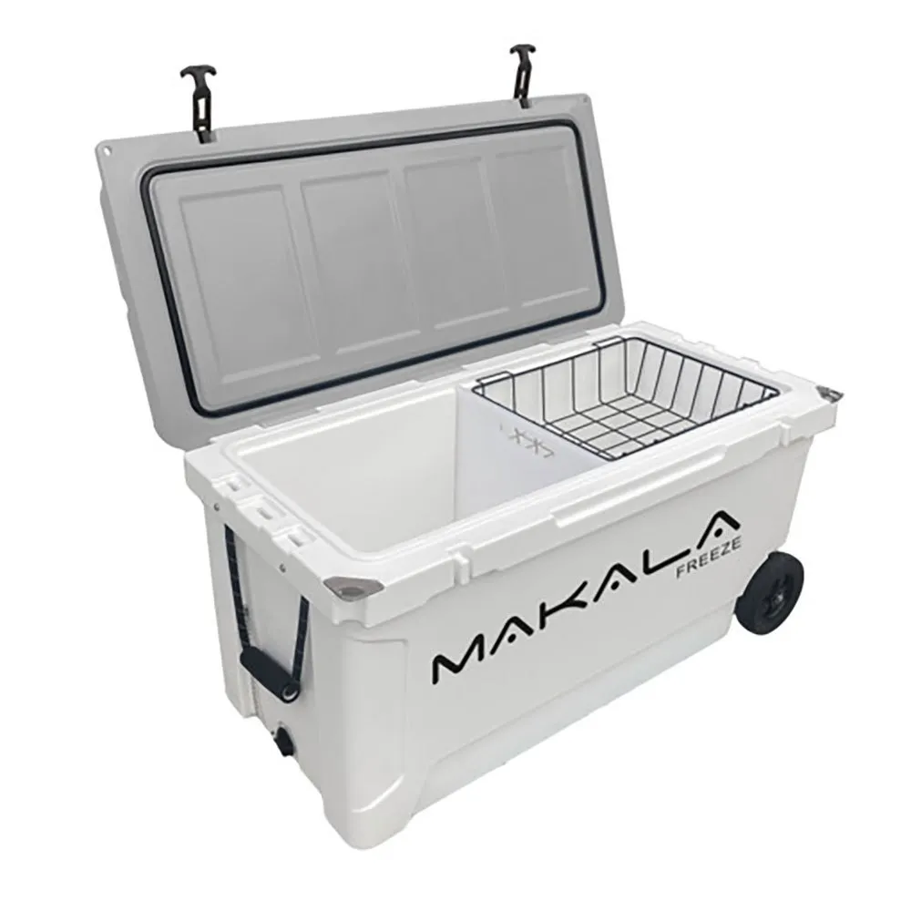 Makala Gs50255 45l Stiv Bærbar Kjøleboks, White / grey, 67.8 x 42.2 x 42.6cm Makala Gs50255 45l Stiv Bærbar Kjøleboks, White / grey, 67.8 x 42.2 x 42.6cm
