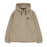 Makia Gravel Hooded Fleecejakke Med Full Glidelås