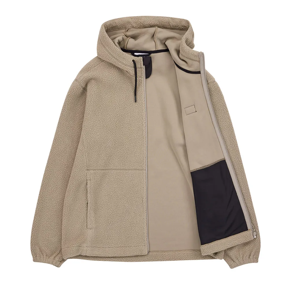 Makia Gravel Hooded Fleecejakke Med Full Glidelås