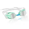 Malmsten Swedish Jewe Speil-svømmebriller unisex, Green, One Size