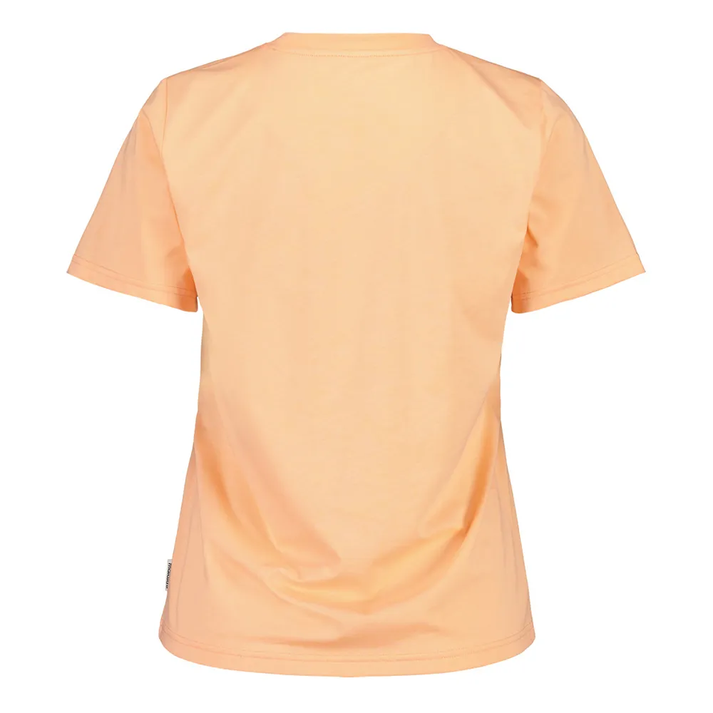 Maloja Hörnlem Kortarmet T-skjorte, Apricot Maloja Hörnlem Kortarmet T-skjorte, Apricot
