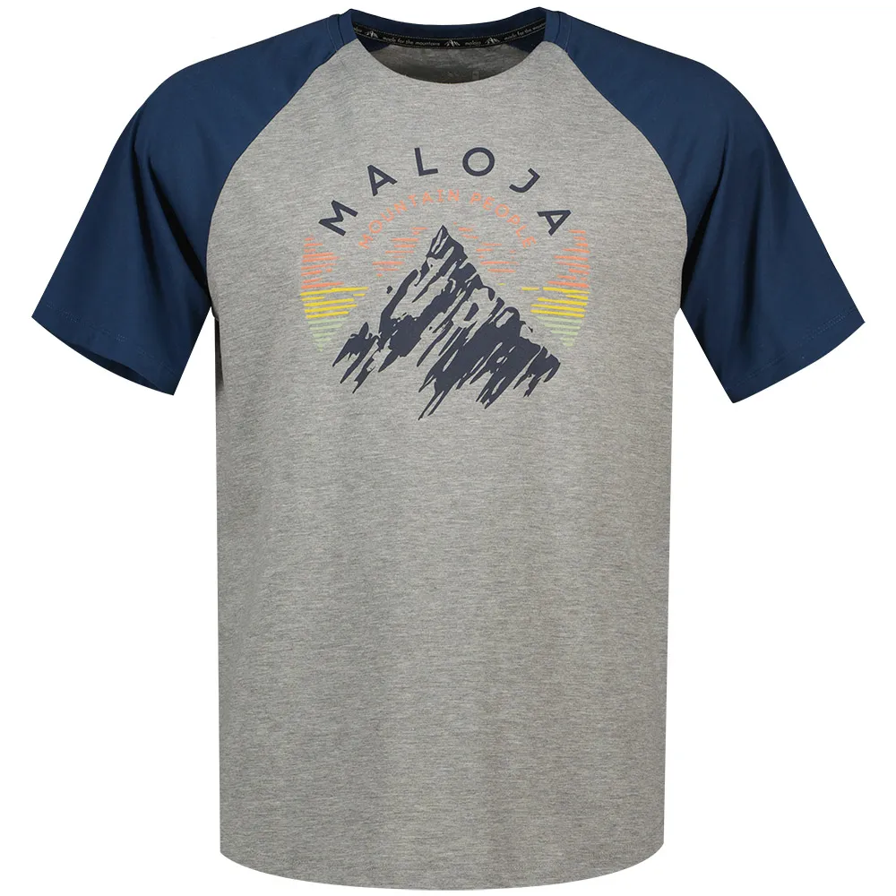 Maloja Kalmbergm Kortarmet T-skjorte, Clay multi Maloja Kalmbergm Kortarmet T-skjorte, Clay multi